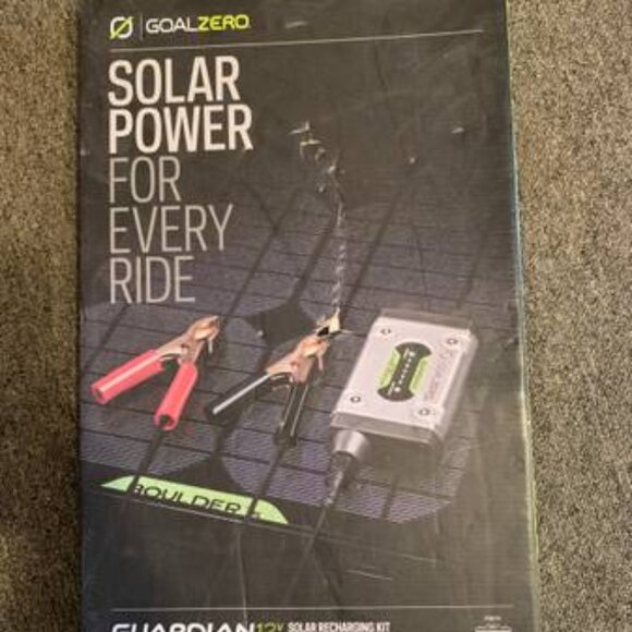 Goal Zero Solar Recharging Power 12v Boulder 15 Kit Solar Panel - Picture 1 of 5